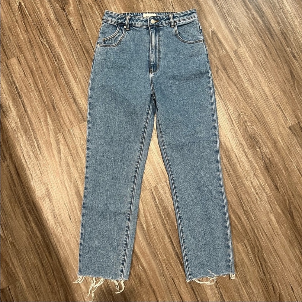 Rolla’s High Rise Slim Duster Jeans